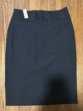 Talbots Navy Pencil Skirt Size 6 NWT Classic Career Work Skirt